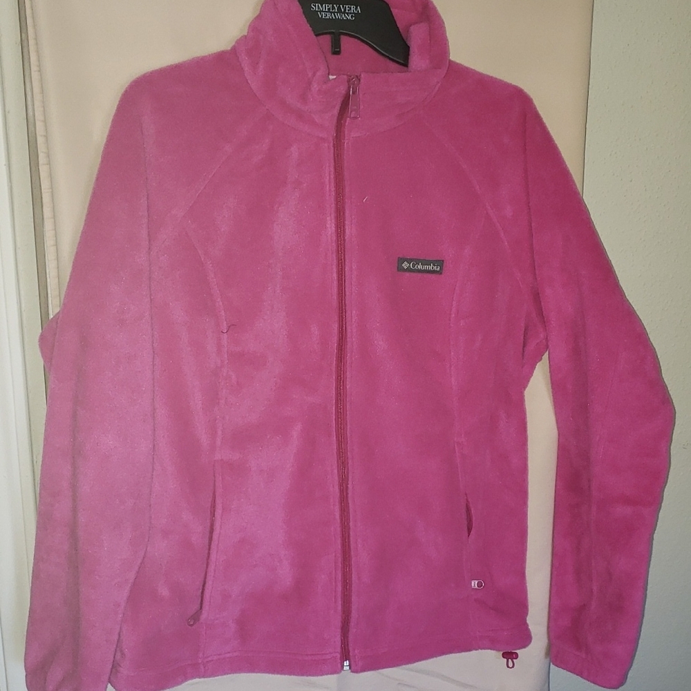 Columbia Women's Vibrant Pink Fleece Jacket